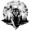 Night wolf